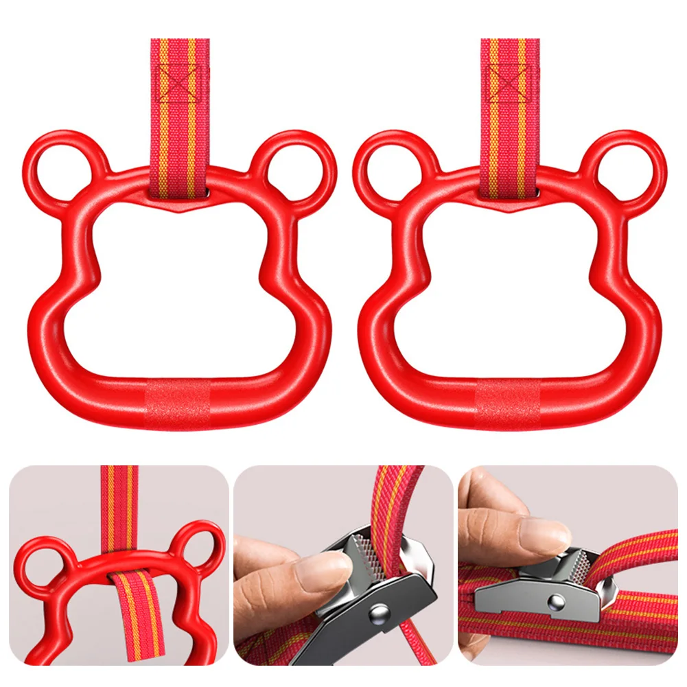 

Adjustable Length Strong Bearing Strength Training Children Adults Kids Gym Ring Pull Up Home Fitness Equipment Body Building