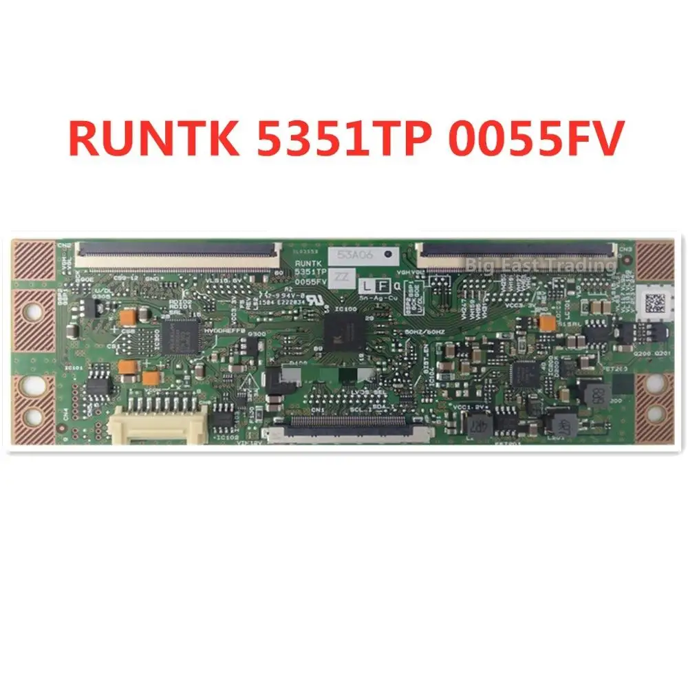 

1pc T-CON Board RUNTK 5351TP 0055FV ZZ ZA RUNTK5351TP RUNTK5351TP0055FV ZA ZZ Logic Board TCON,guaranteed quality