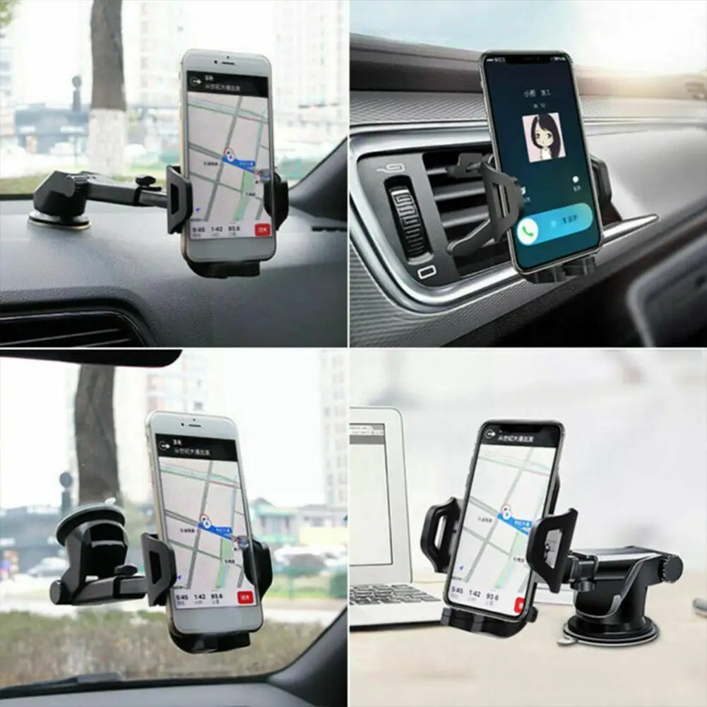 

Автомобильные поставки, автомобильный держатель для телефона из углеродного волокна, телескопический держатель, кронштейн на присоске, де...