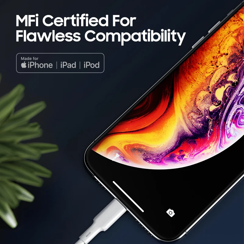 Benks MFi PD кабель для быстрой зарядки iPhone 11 Pro MAX X XR XS 8 Plus Type C на Lightning Кабели телефонов