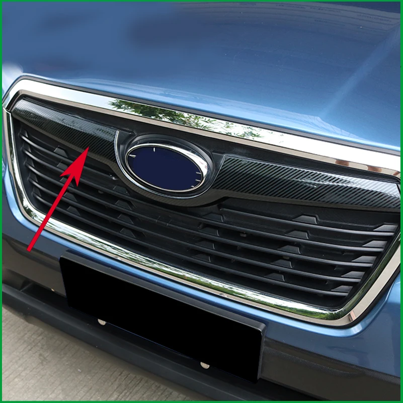 Для Subaru Forester SK 2019 передняя решетка для автомобиля из нержавеющей стали рамка