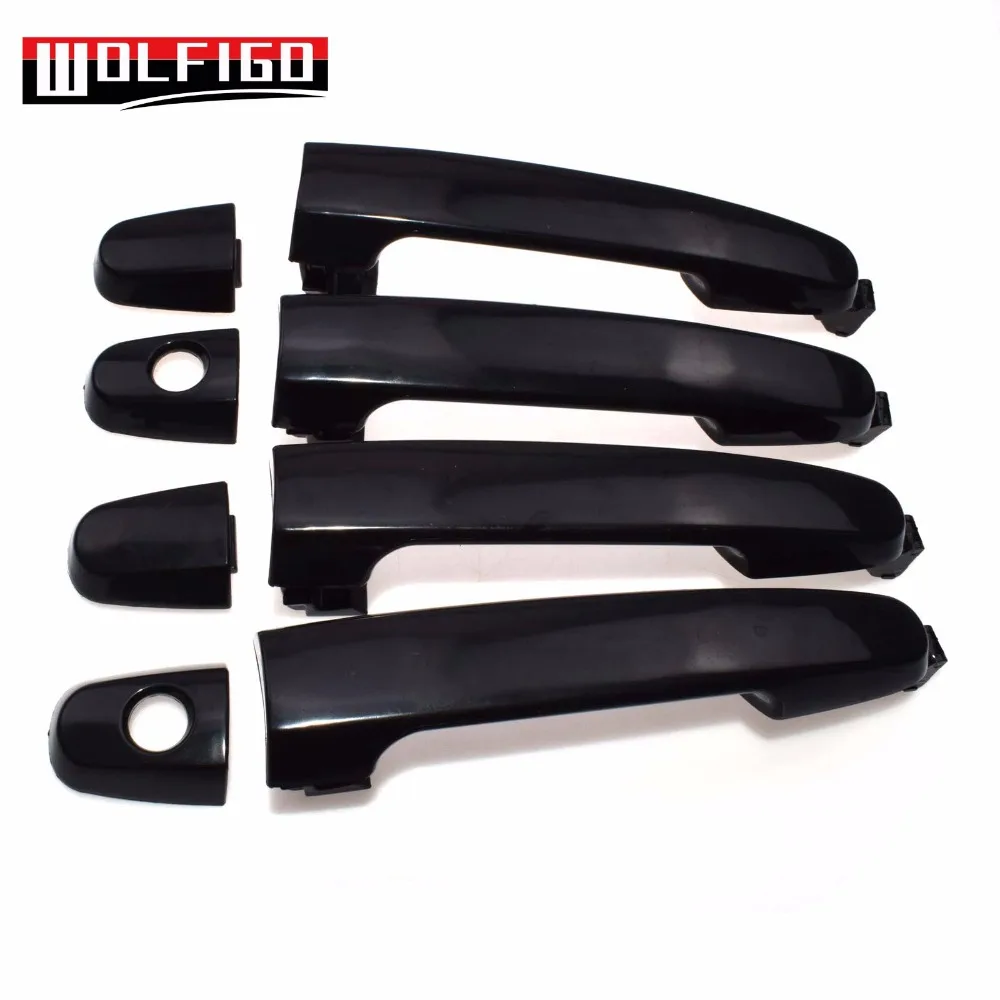 WOLFIGO для TOYOTA Corolla Matrix 03 08 Scion наружная дверная ручка Передняя Левая Правая гладкая