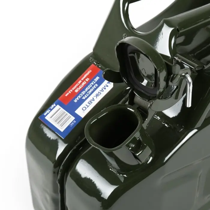 Канистра для бензина 10 л металлическая|Канистры бензина| |