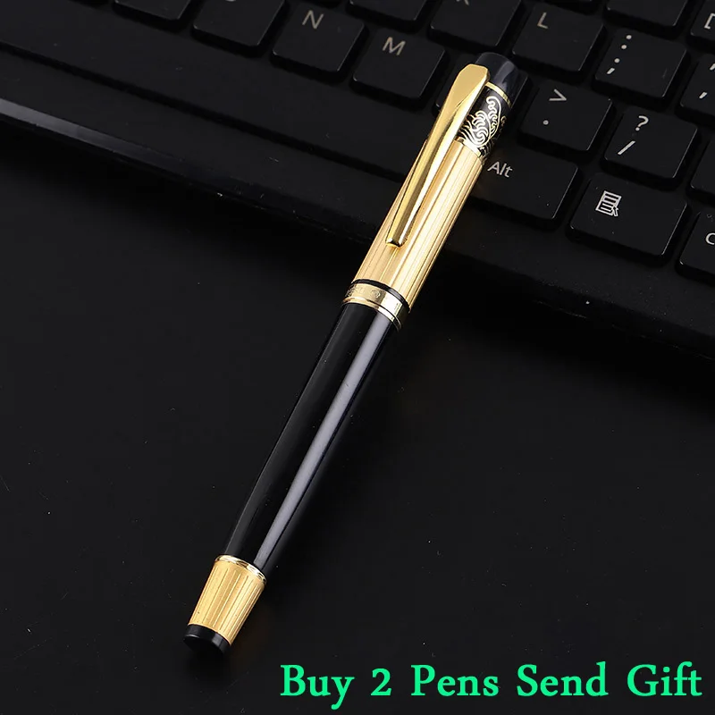 

Hot Selling Brand Hero 901 Full Metal Ink Fountain Pen Office Business Men Smooth Writing Gift Pen Buy 2 Pens Send Gift