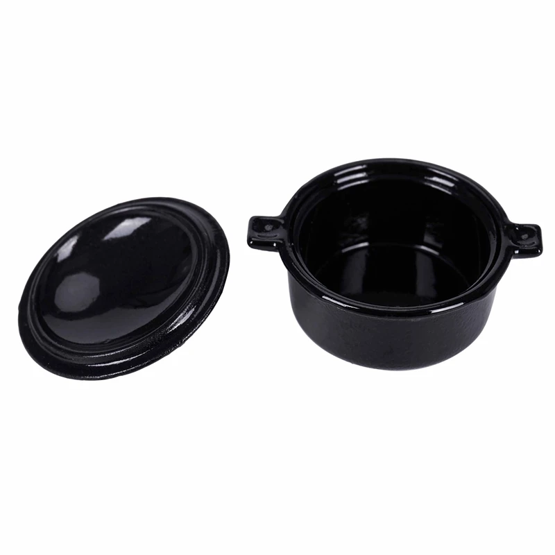 Кукольный домик миниатюрная кухонная утварь посуда кастрюля тарелка для тушения