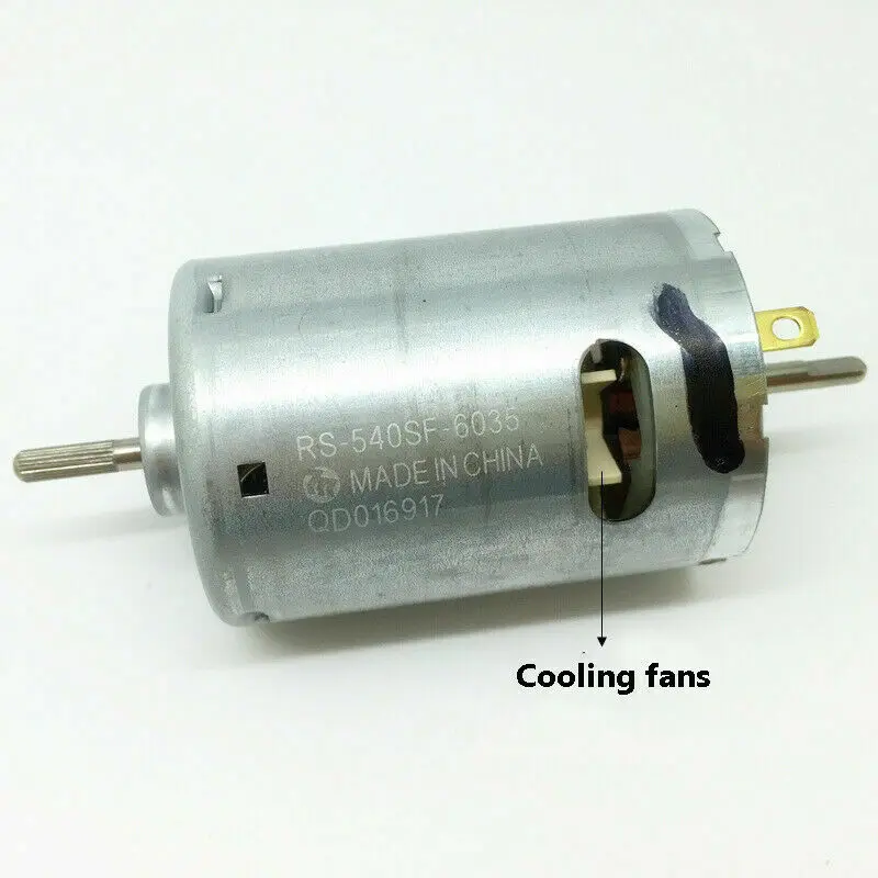 Оригинальные MABUCHI RS-540SF-6035 двухвальный двигатель постоянного тока 11 1 в 12 В