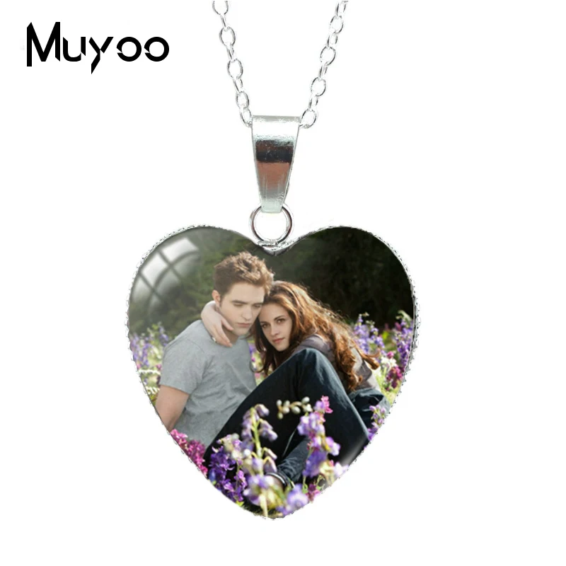 Ожерелье с подвеской в виде сердца из фильма Сумерки Белла Эдвард Яков ренесми