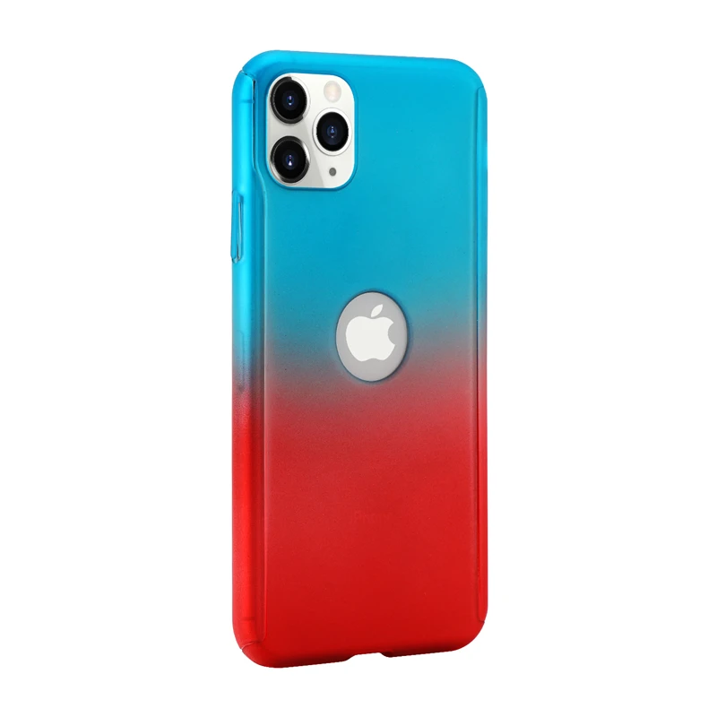Градиентный цвет кристалл ультра тонкий чехол для samsung Galaxy S10E S10 S9 S8 Plus Note 8 9 S7 Edge 360