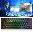 Игровая механическая клавиатура с RGB-подсветкой и кабелем, IP68