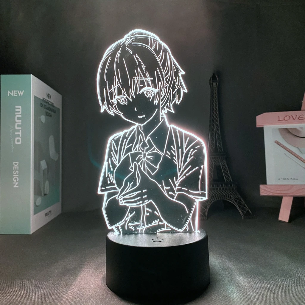 

Anime A Silent Voice for Bedroom Decor Nightlight Kids Birthday Gift Manga Gadget A Silent Voice Led Night Light Bedside 3d Lamp