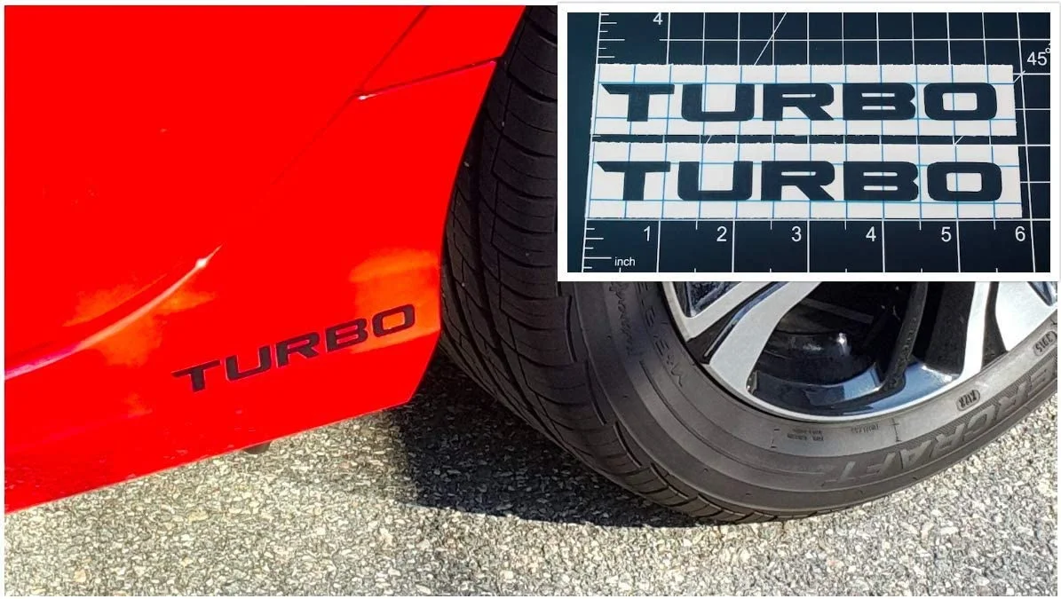 

Для Lukes Автомобильная наклейка «Доберман» 2X Matte Turbo для всех автомобильных наклеек Виниловые стикеры JDM аксессуары