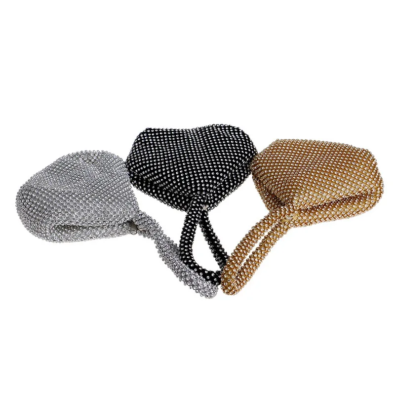 

Soft Beaded Women Evening Bags Cover Open Style Lady Wedding Bridalmaid Handbags Purse Bag For New Year Gift Clutch