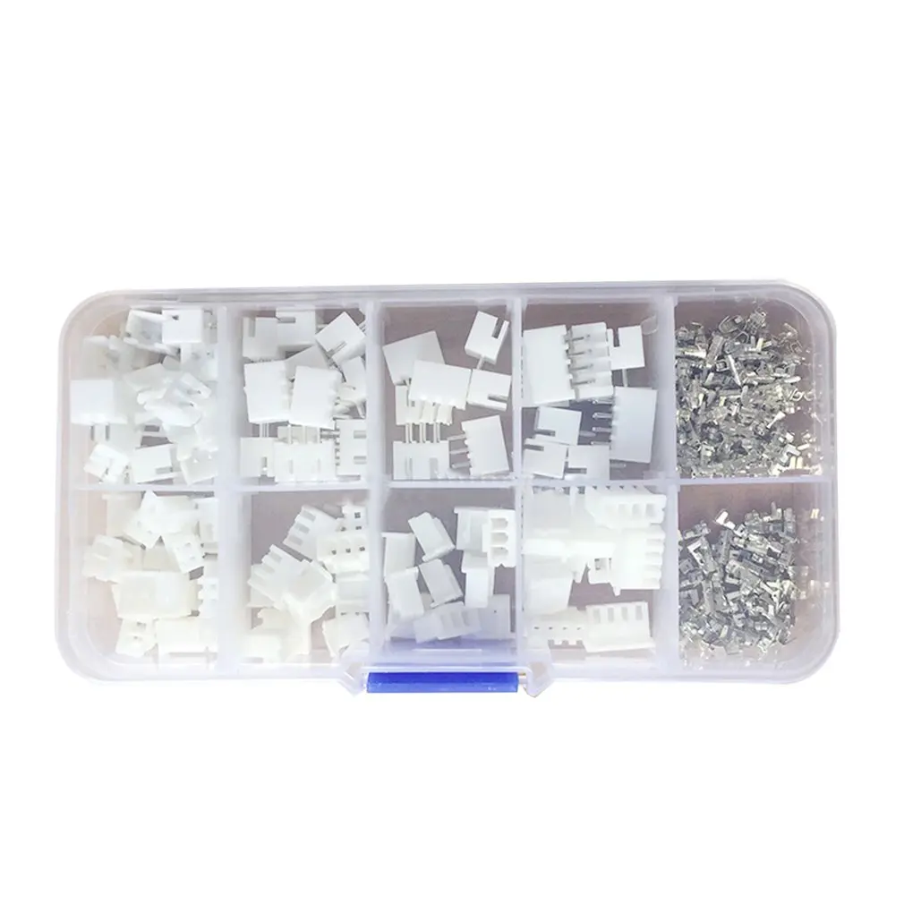 250 шт. XH 2 54 мм 2pin 3pin 4Pin Клеммный корпус коннектора провода разъем шаг клеммный