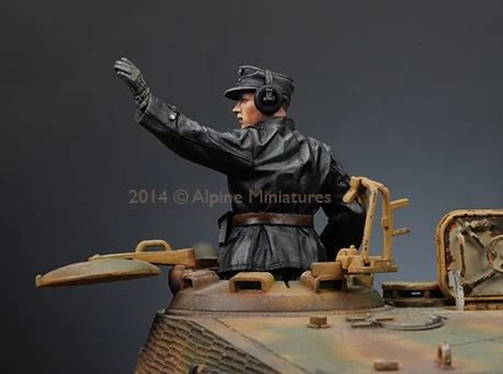 1:35 WWII German SS Commander Tucker