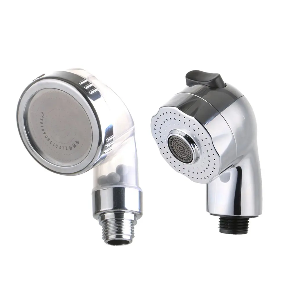 

Short Handle SPA Shower Head High Pressure Water Saving For Bathroom And Hair Salon Faucet External Portable Water Filter