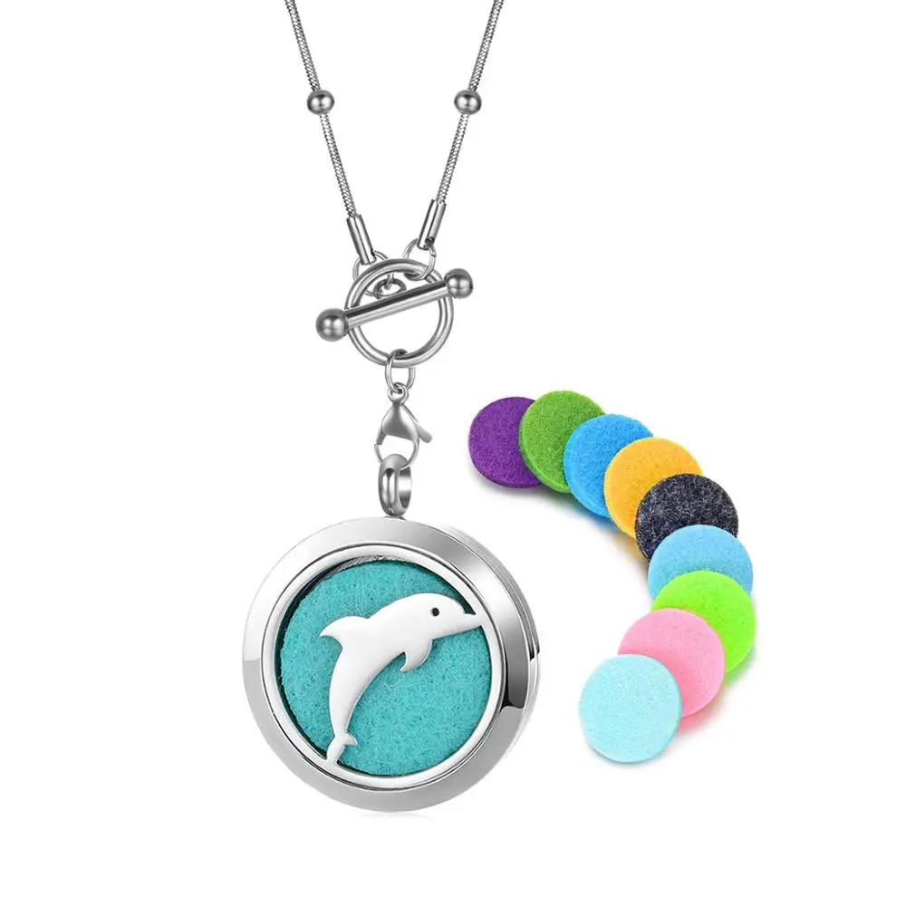 С распылением ароматерапевтического эфирного масла медальон с распылителем для