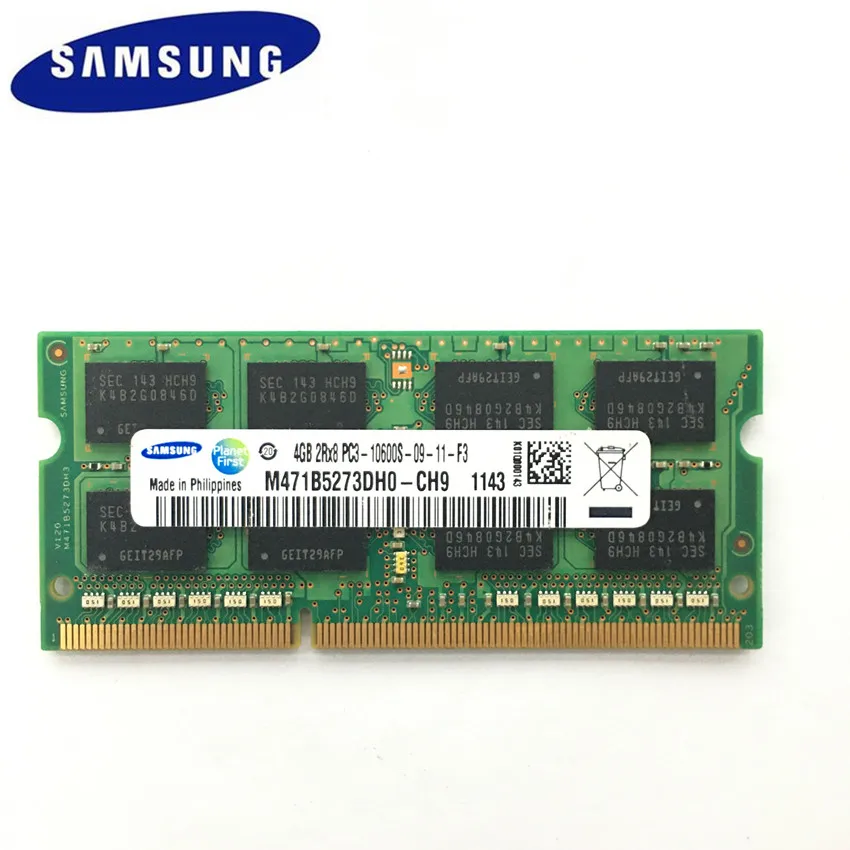 SAMSUNG 4 Гб 1R/2Rx8 PC3L 12800S DDR3 1600 МГц оперативная память для ноутбука 4G pc3 модуль SODIMM RAM|ddr3