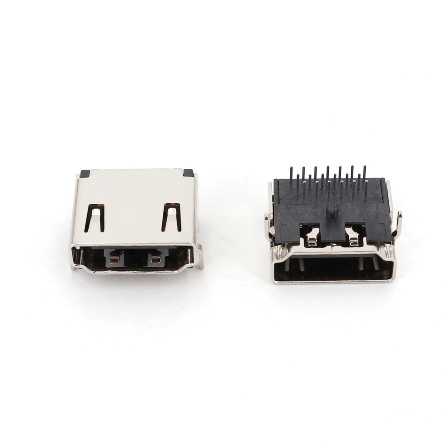 10 шт. Тип в 3 ряда 19Pin HDMI Совместимость с прямым углом муфтовый стыковочный