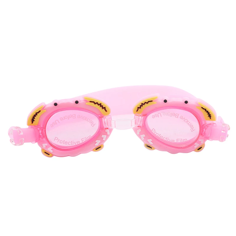 

Children Swimming Glasses Cartoon Kids Swim Caps Ear Plug Professional Fish Crab Eyewear Arena Waterproof Swimming Goggles