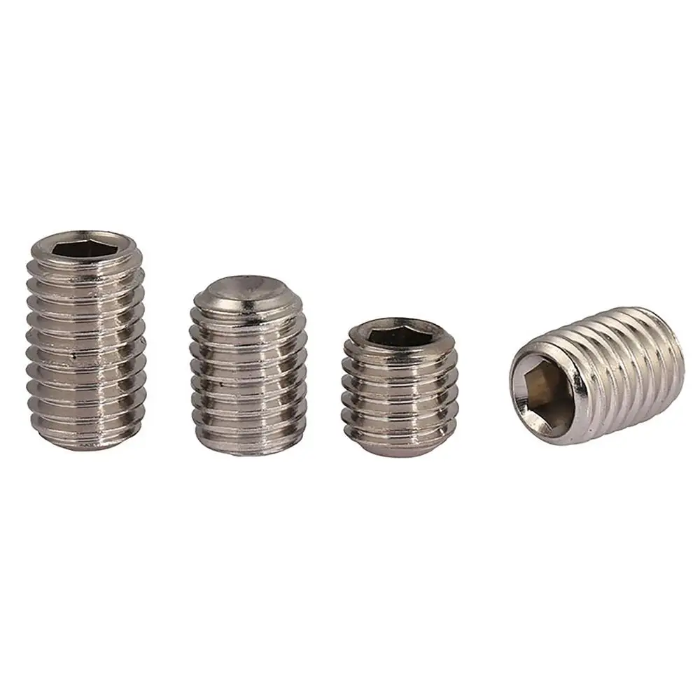 

Cup Point Hex Hexagon Socket Grub Set Screws M3 M4 M5 M6 M8 M10 316 Stainless Steel Allen Bolts