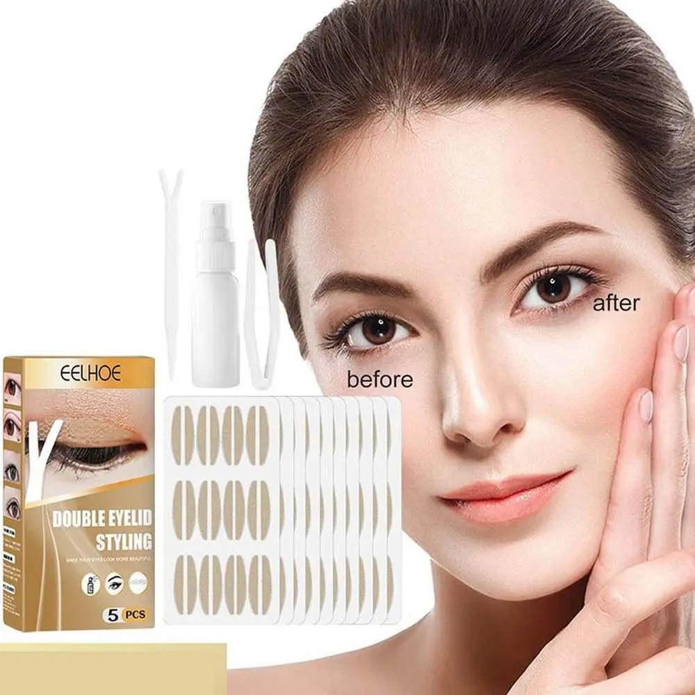 

Практичная блестящая кружевная клейкая лента для подтяжки глаз, невидимая Косметическая лента для макияжа 2022