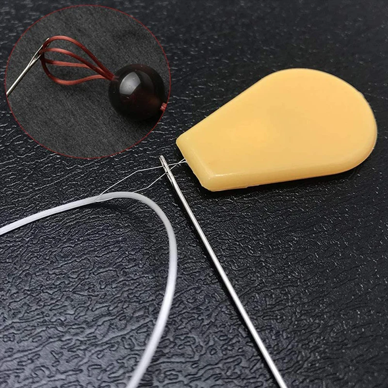 LMDZ швейные иглы большой глаз Швейные Вышивка ручные Набор длинные с Threader|Швейные