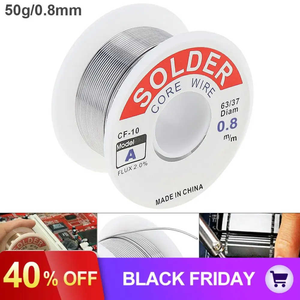 63/37 50 г 0 8 мм олова однопроволочной жилой 2% поток катушка для сварки линия припой