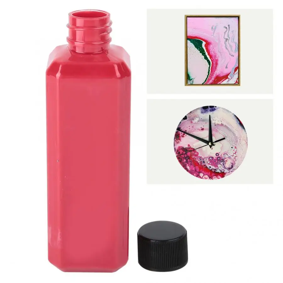 100 мл целлюлярная жидкая краска бутылка с пигментом упаковка дети сделай сам