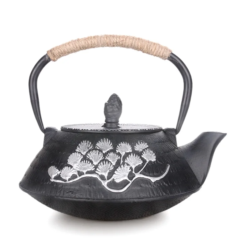 Японский чайник kungfu ручной работы чугунный для воды с фильтром чайная сетка