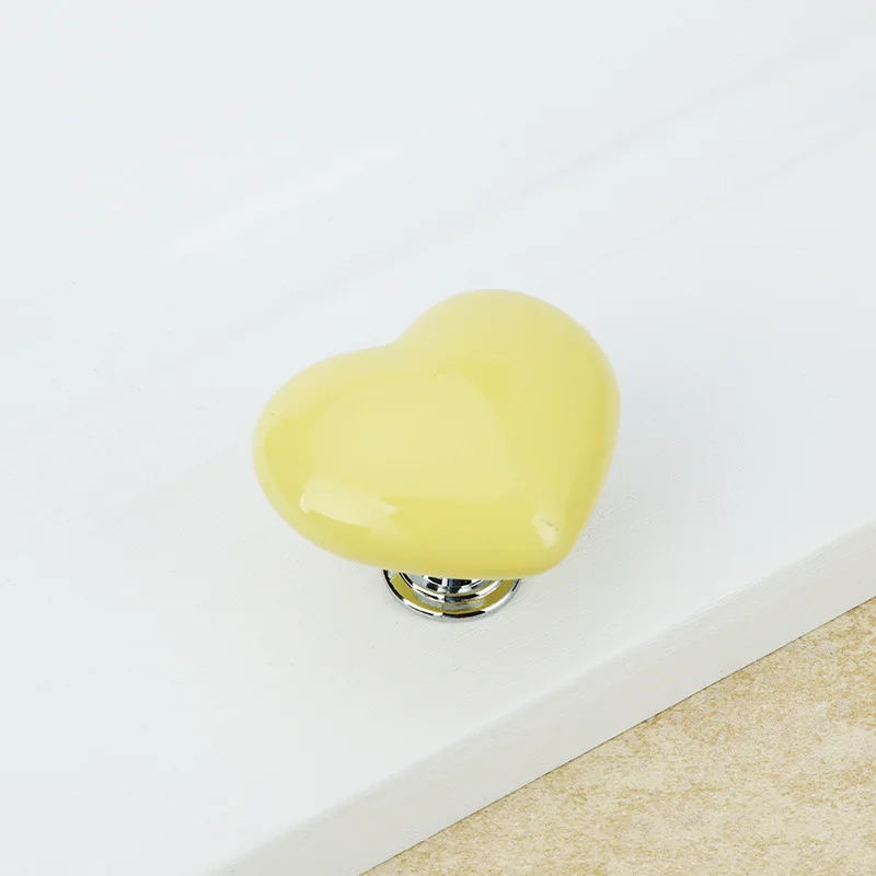 

Children's Handles Cute Color Shells Love Simple Cupboard Wardrobe Shoe Cabinet Drawer Door Handle Wardrobe Handle