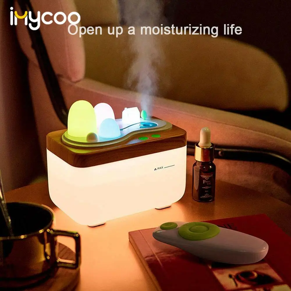 

420ml Essential Oil Diffuser Ultrasonic Air Humidifie with LED Night Light Aromatherapy Essential Oil Aroma Diffuser Mist Maker