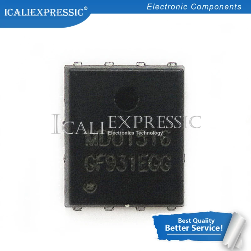 2 шт. MDU1516URH MDU1516 1516 MOSFET QFN 8 новый оригинальный в наличии|Интегральные схемы| |