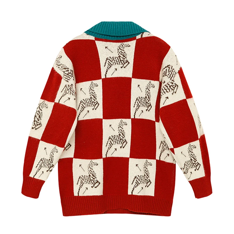 Новинка 2021 осенние женские пуловеры свитер в гонконгском ретро-стиле Модный