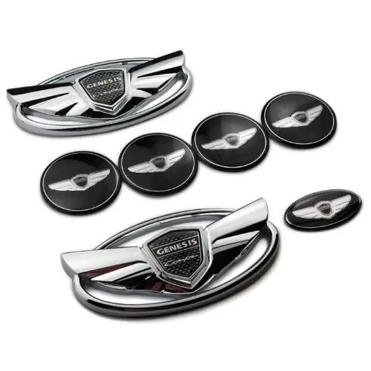 

1X Rear Trunk genuine emblem Genesis coupe car emblem stick Car Styling