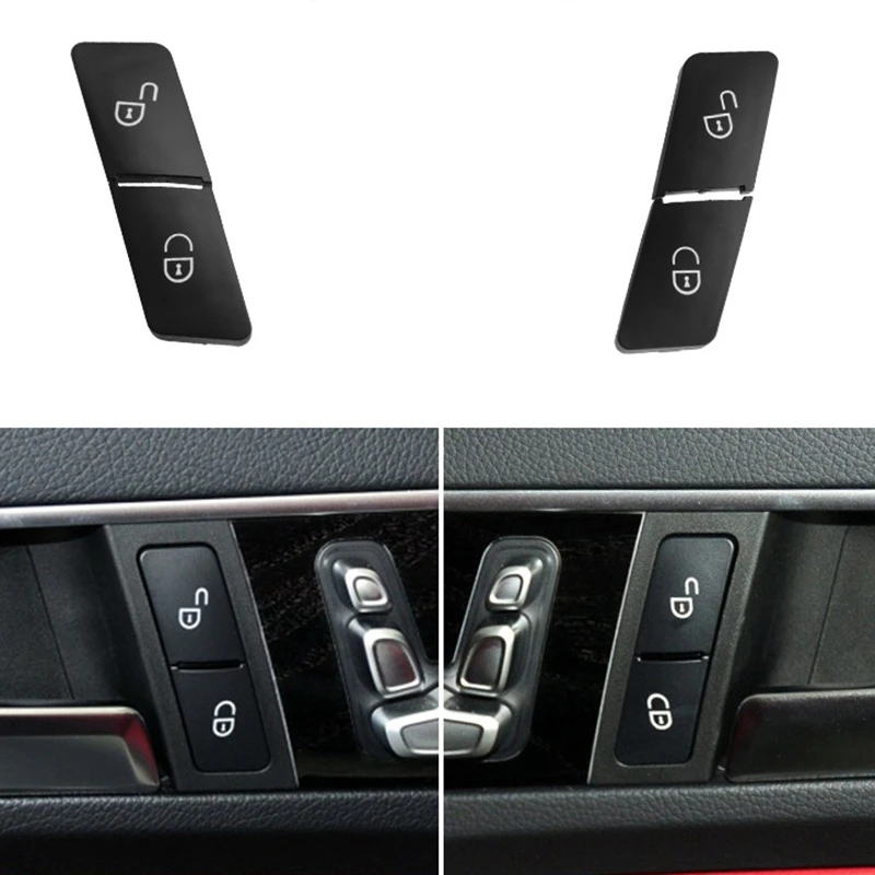 Кнопка переключения дверного замка для Mercedes Benz C Class E GLK W204 W207 W212|Датчики и