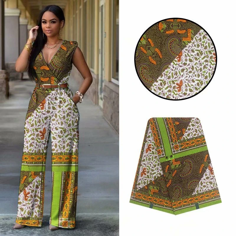 

African 100% Cotton Original Real Wax Ankara Fabric African Print Fabric For DIY Sewing Tissue African Fabric Wax Fabric VL-96