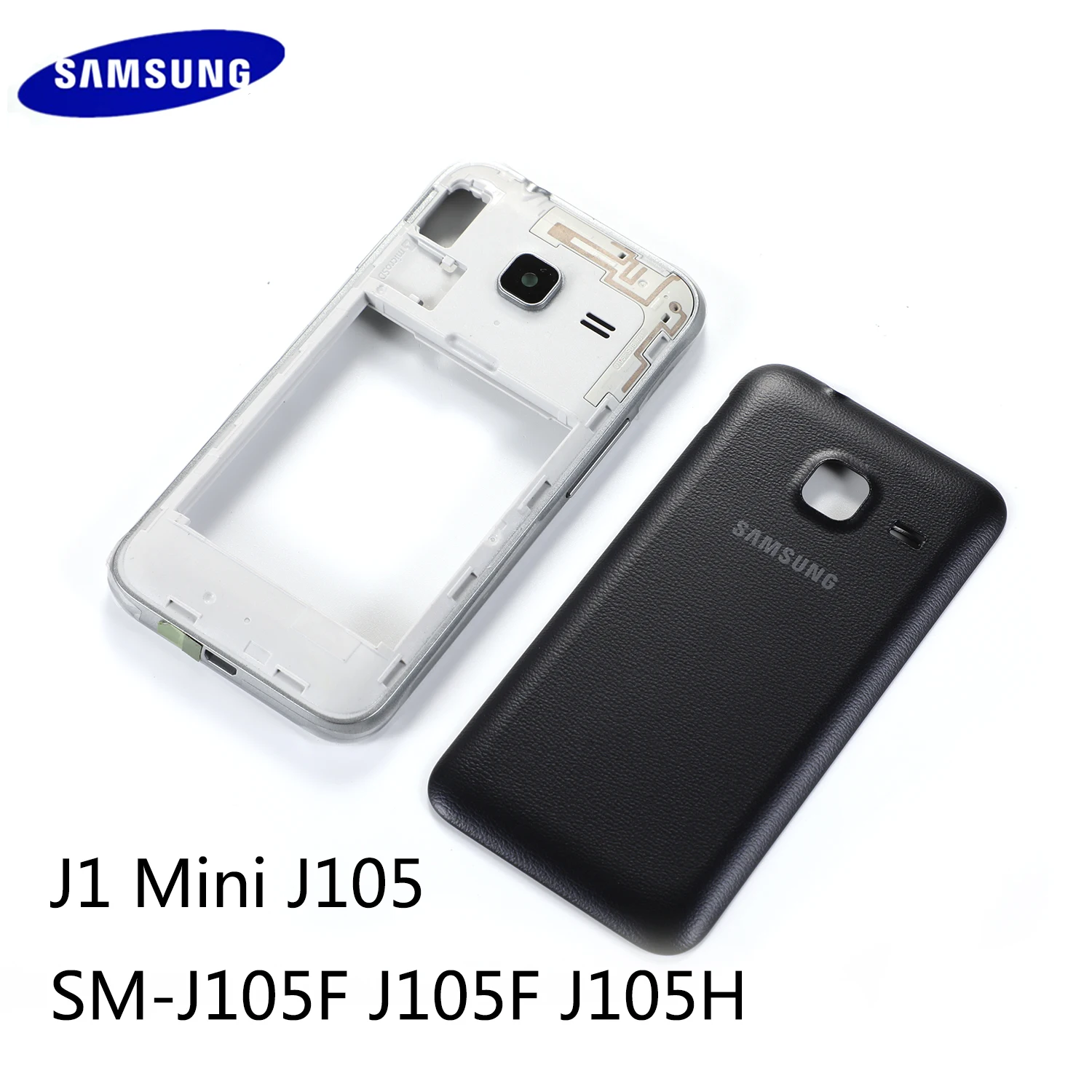Оригинальный чехол для Samsung Galaxy J1 mini J105 задняя крышка батарейного отсека Запасные