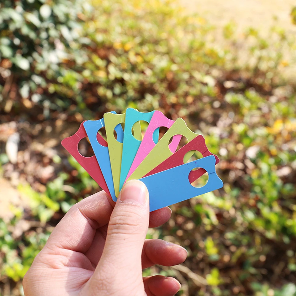 

30-200PCS 6 Colors Plants Tags Garden Seedings Labels Mark Grape Sign Board For Grape Plastic Multifunction Portable Melon Fruit
