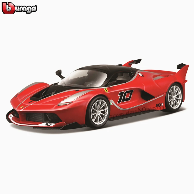 Bburago 1:24 Ferrari FXXK rad коллекция производитель авторизованный имитационный сплав модель автомобиля ремесла украшение коллекция игрушек