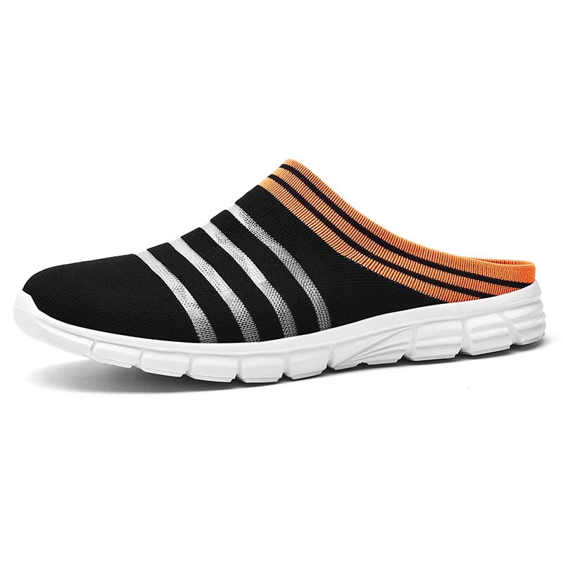 New Fashion Sandals Men Clogs Slippers Soft Bottom Beach Sandals Men Clog Sandals Comfortable Breathable Ankle-Wrap