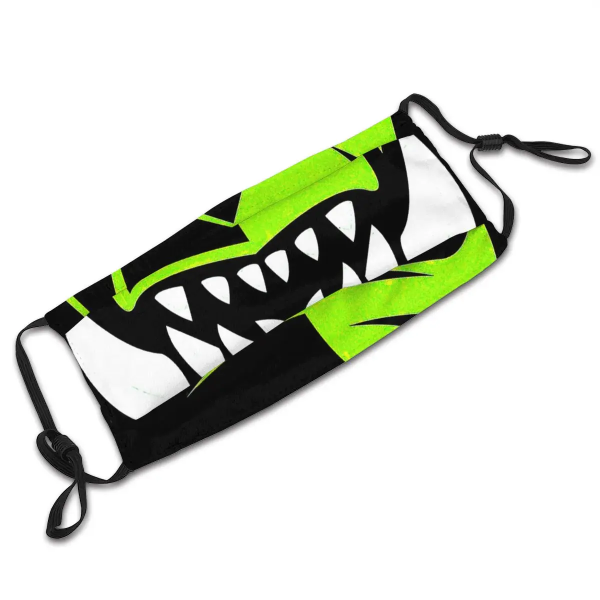 

World of Warcraft Role-playing Game Cloth Masks WoW Orc Face Face Mask Mouth Cover With Filters Facial Protective