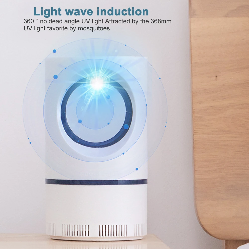 Электрическая фотокаталитическая Светодиодная лампа-убийца от комаров