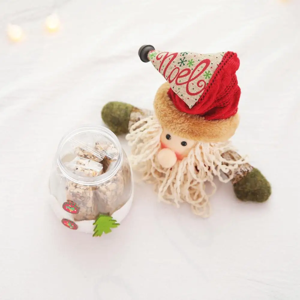 Рождественское украшение прозрачная конфета Пластиковые Креативные украшения