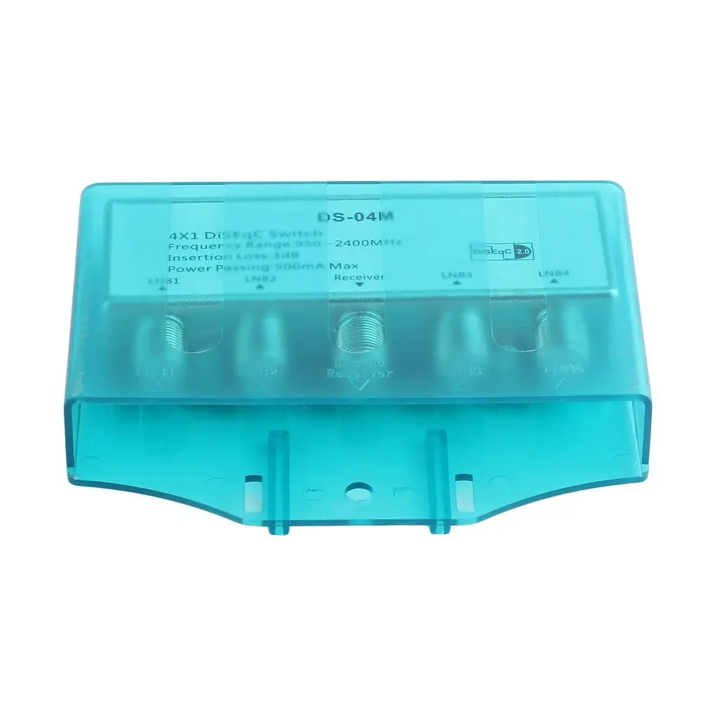 Waterproof 4x1 DS-04M Satellite 950-2400MHz DiSEqC2.0 Switch FTA Dish Flat LNB Multiswitch For Wideband Receiver | Инструменты