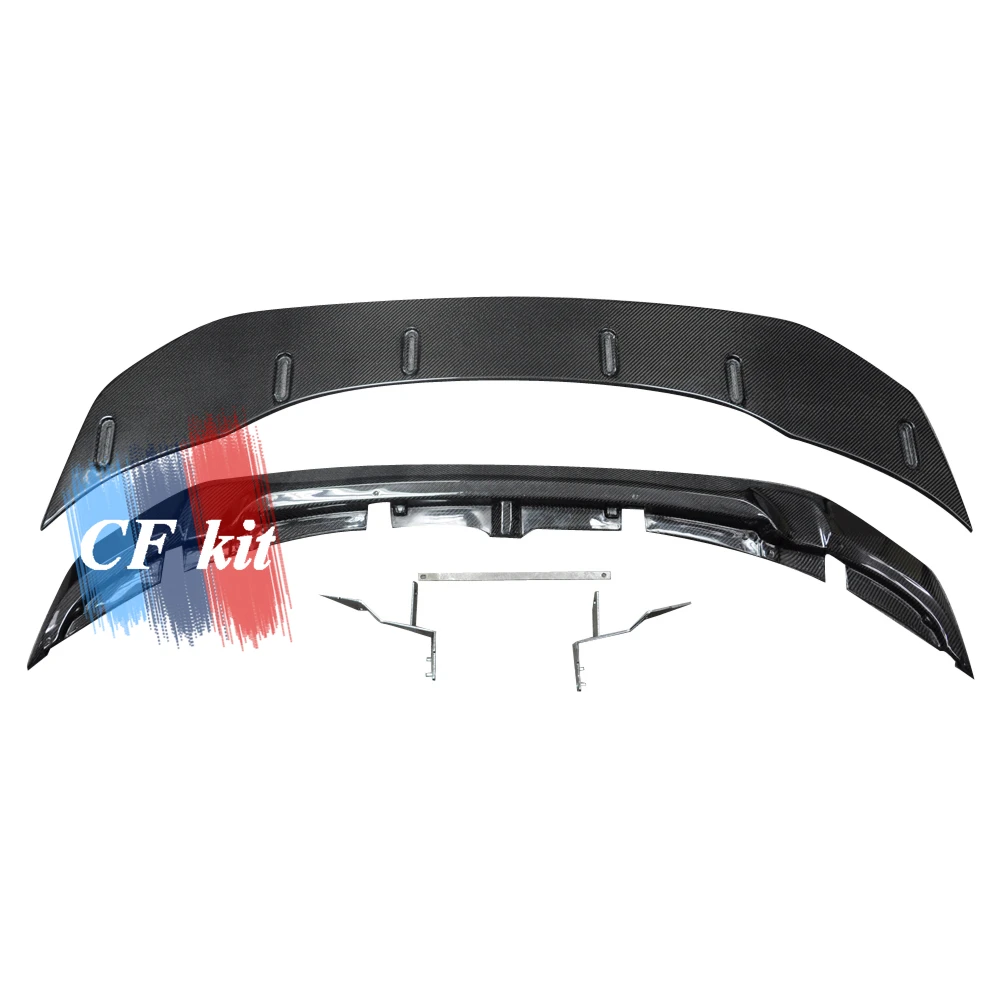 Передний спойлер из углеродного волокна для бампера BMW M3 M4 F80 F82 F83 2013 и
