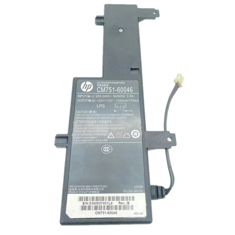CM751 60190 адаптер питания для Hp Officejet PRO 250 8610 8620 8630 8100 8600 276276 W DESIGNJET T120 T520|Детали