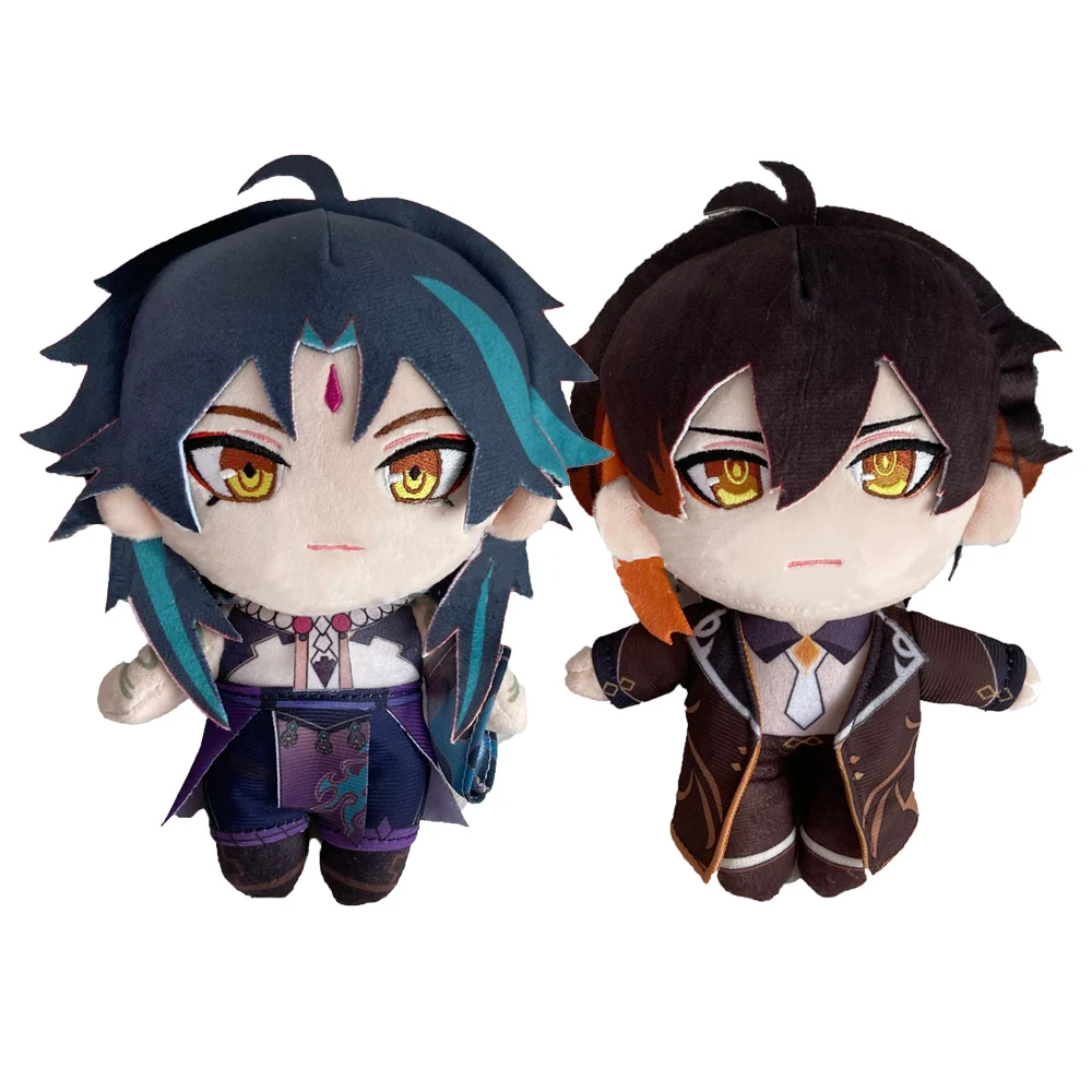 

20cm Game Genshin Impact Plush Doll Zhong Li Xiao Cosplay Anime Soft Stuffed Doll Genshin Impact Cute Plushie Pillow Doll