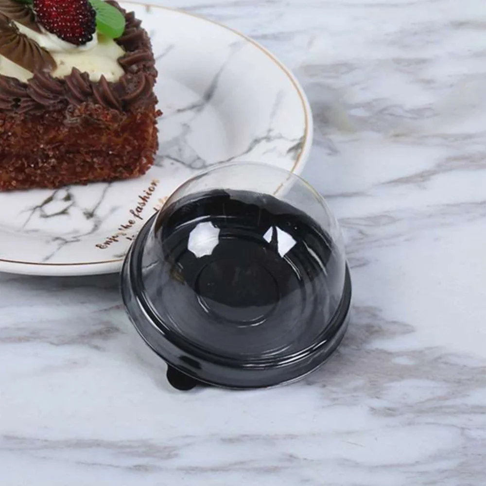 Коробка коробки для торта мини прозрачный купол кексов пластиковый контейнер