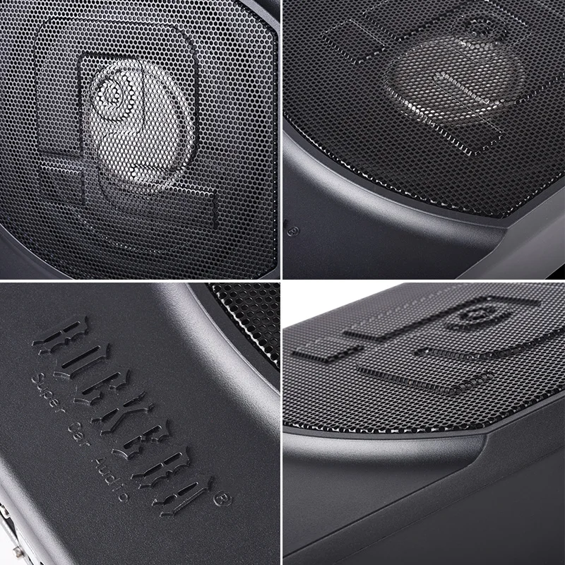 ROCKERA 10 дюймовый сабвуфер под сидением динамик HIFI тонкий активный автомобильный
