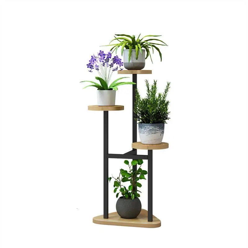 

Madera Estante Suporte Flores Table Varanda Estanteria Mueble Repisa Para Plantas Plant Rack Balcony Shelf Outdoor Flower Stand